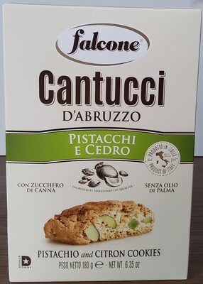 Cantucci D'Abruzzo pistacchi e cedro