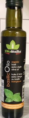 Basil extra virgin olive oil