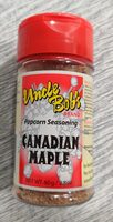 Canadian Maple Popcorn Seasoning