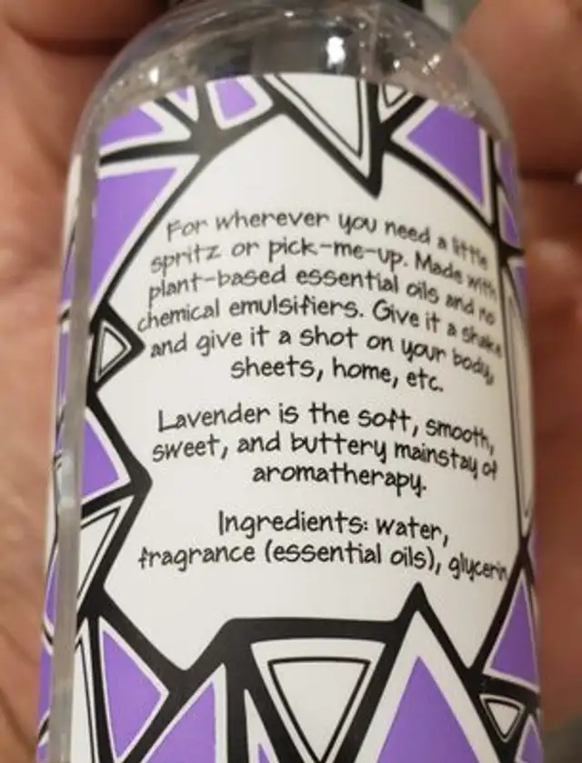 Zum mist ingredients label