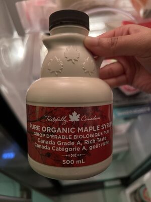 Tastefully Canada Pure Organic Maple Syrup