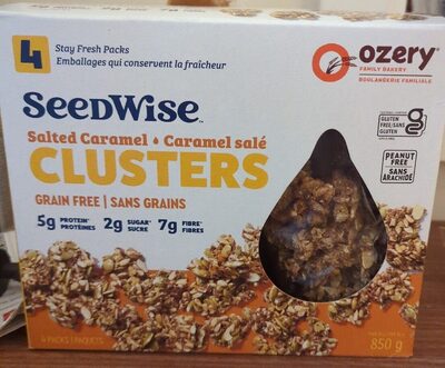 Salted caramel clusters