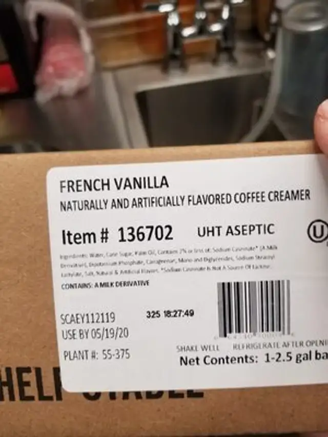 fv ingredients label