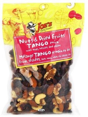 Tango mixed nuts & dried fruits