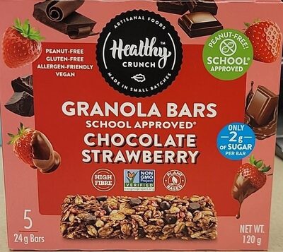 School Approved Granola Bars - Chocolate Strawberry