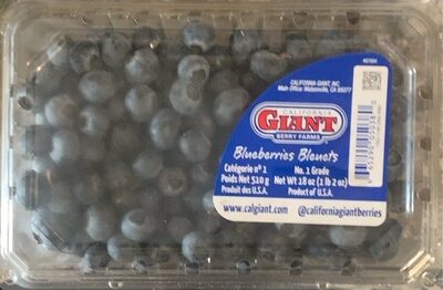 Blueberries Bleuets
