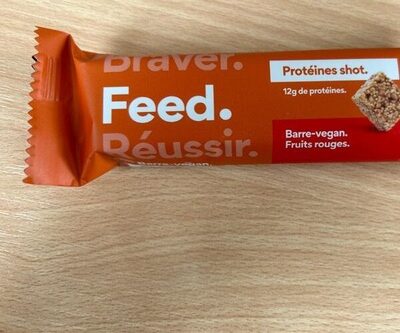 Barre Vegan Fruits rouges