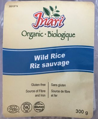 Riz sauvage front packaging