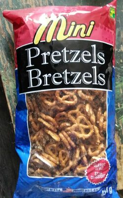 Mini Pretzels front packaging