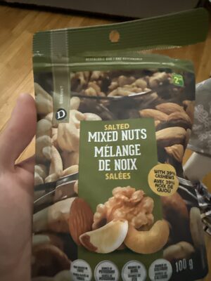 Salted mixed nuts