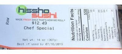 Chef Special Hissho Sushi