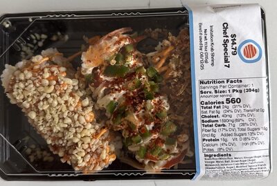 Chef Special 7 Sushi