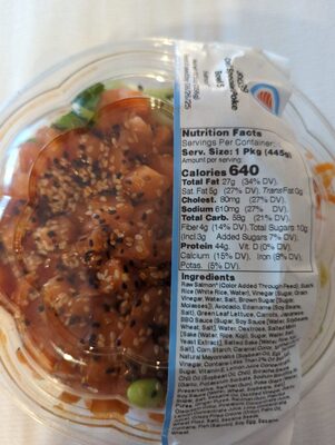 Chef Special Poke Bowl 5