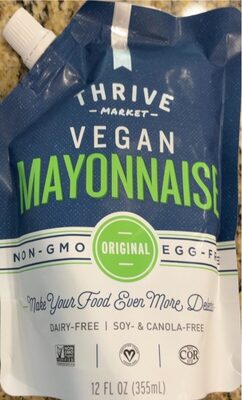 Avocado Oil Vegan Mayonnaise