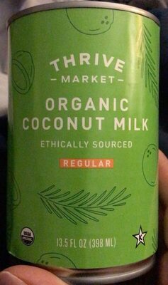 Organic coconut milk