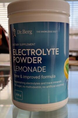 Electrolyte Powder Lemonade
