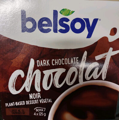 Plant-Based dessert dark chocolate