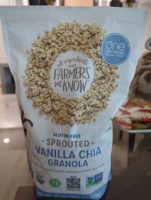 Organic Sprouted Vanilla Chia Granola