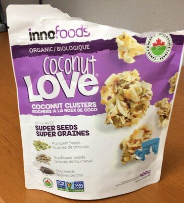 Organic Coconut Clusters With Super Seeds