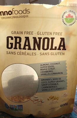Organic Grain Free Granola
