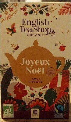 Thé joyeux Noël front packaging