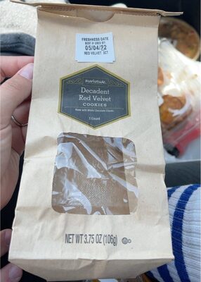 Decadent red velvet cookies