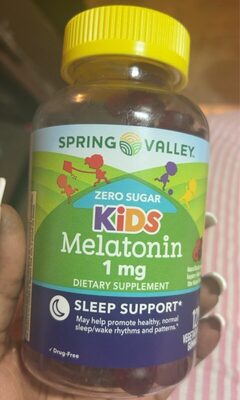 Zero Sugar Kids Melatonin 1 mg