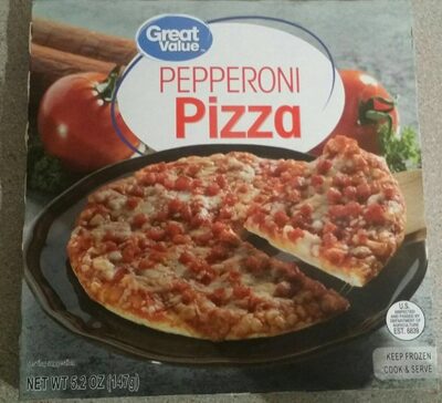 Pepperoni Pizza (147g) front packaging