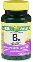Sublingual Vitamin B12 Microlozenges 500 Mcg