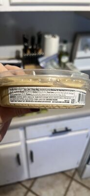 Roasted Garlic Hummus nutrition facts table