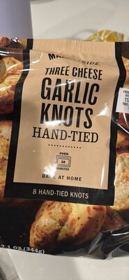 Three Cheese Garlic Knots front packaging