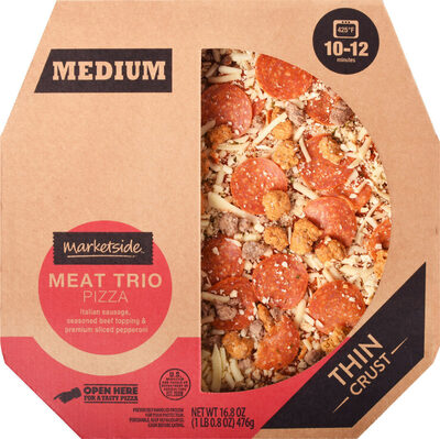 Beef Patty Crumble & Premium Deli Style Pepperoni