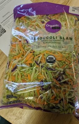 Broccoli slaw front packaging