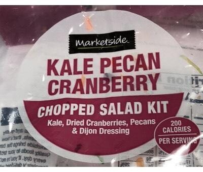 Kale pecan cranberry chopped salad kit, kale pecan cranberry front packaging