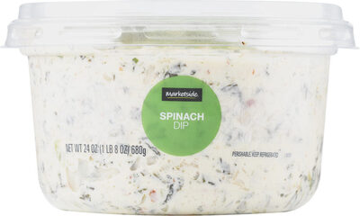 Spinach Dip front packaging