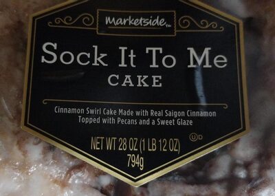 Sock It Yo Me Cake