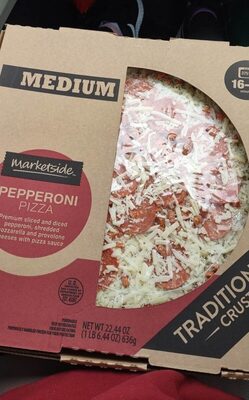 Pepperoni Pizza front packaging