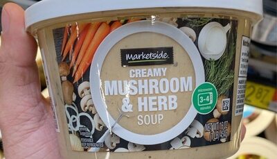 Creamy Mushroom & Herb Soup