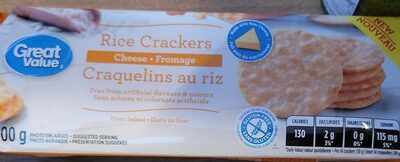 Rice Crackers Cheese