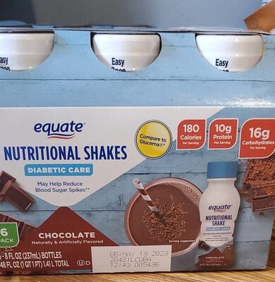 Nutritional shakes diabetic care