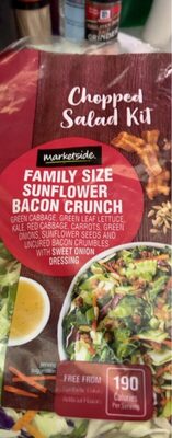 Chopped  salad kit sunflower bacon crunch