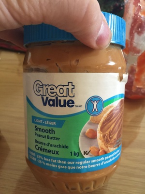 Great value beurre d arachide cremeux