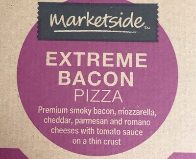 Extreme bacon pizza