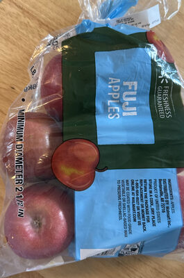 Fuji Apples front packaging
