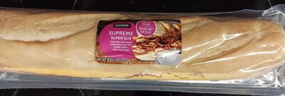 Supreme super sub front packaging