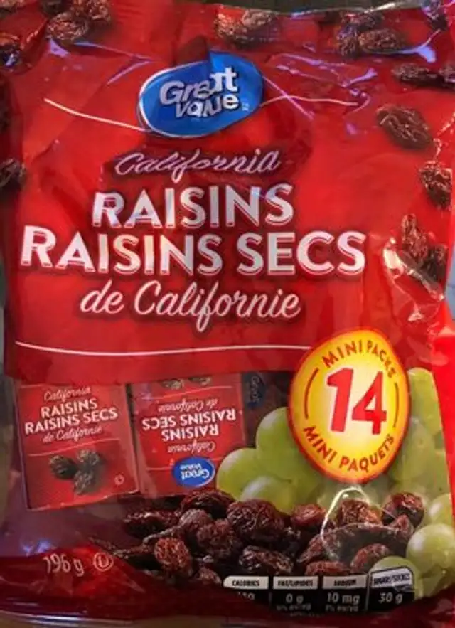 Raisins secs
