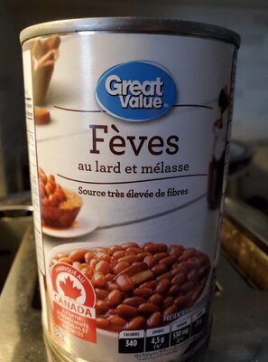 Fèves au lard et mélasse