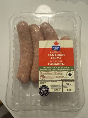 Mild Italian Pork Sausage