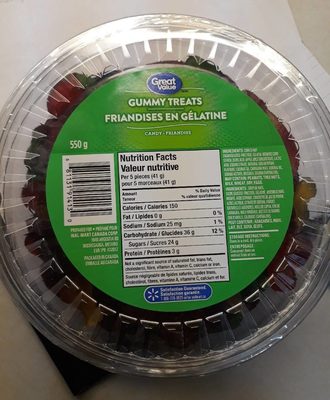 Gummy treats / Friandises en gélatine