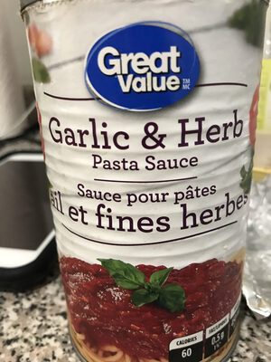 Garlic & Herb Pasta Sauce